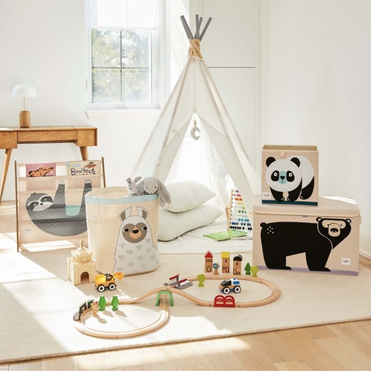 Boîte de rangement pour jouets, Paresseux