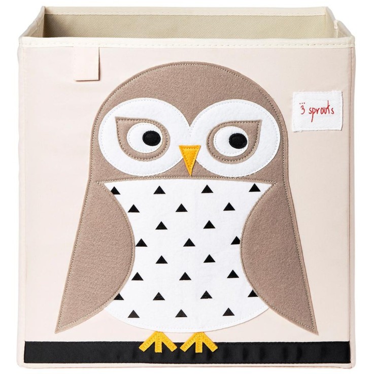 Boîte de rangement pour jouets, Chouette