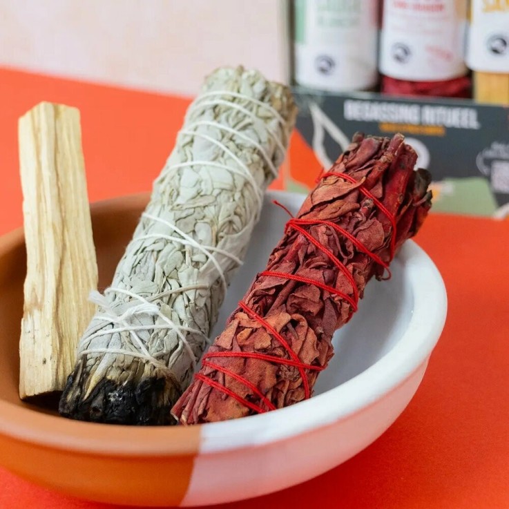 Coffret Mon Rituel Fumigation - Sauge et Palo Alto