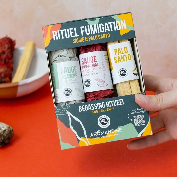 Coffret Mon Rituel Fumigation - Sauge et Palo Alto