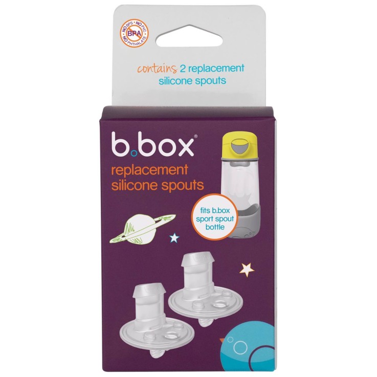 Lot de 2 becs de remplacement pour gourde en tritan