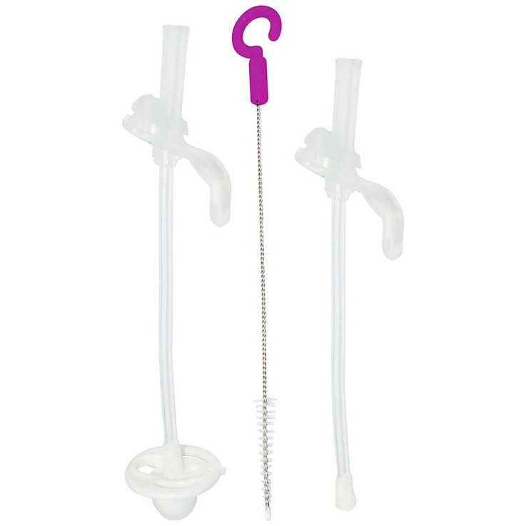 Set de pailles de rechange pour tasse d'apprentissage lestée