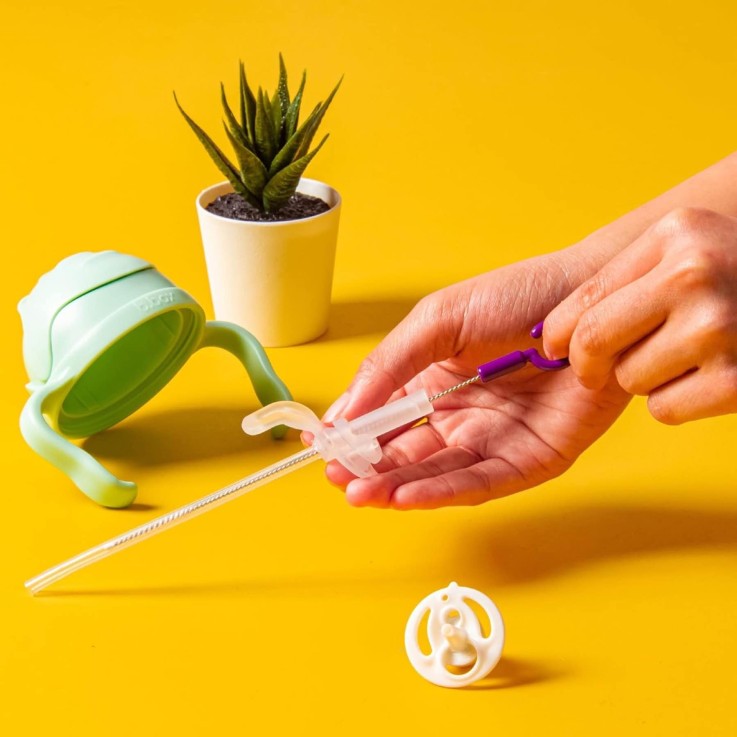 Set de pailles de rechange pour tasse d'apprentissage lestée