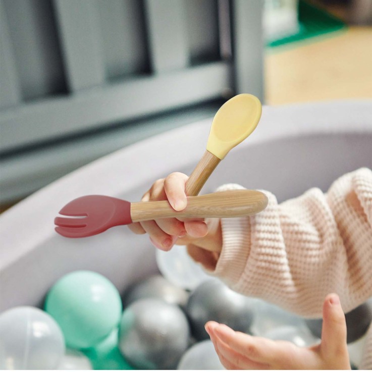 Set de couverts bébé fourchette et cuillère