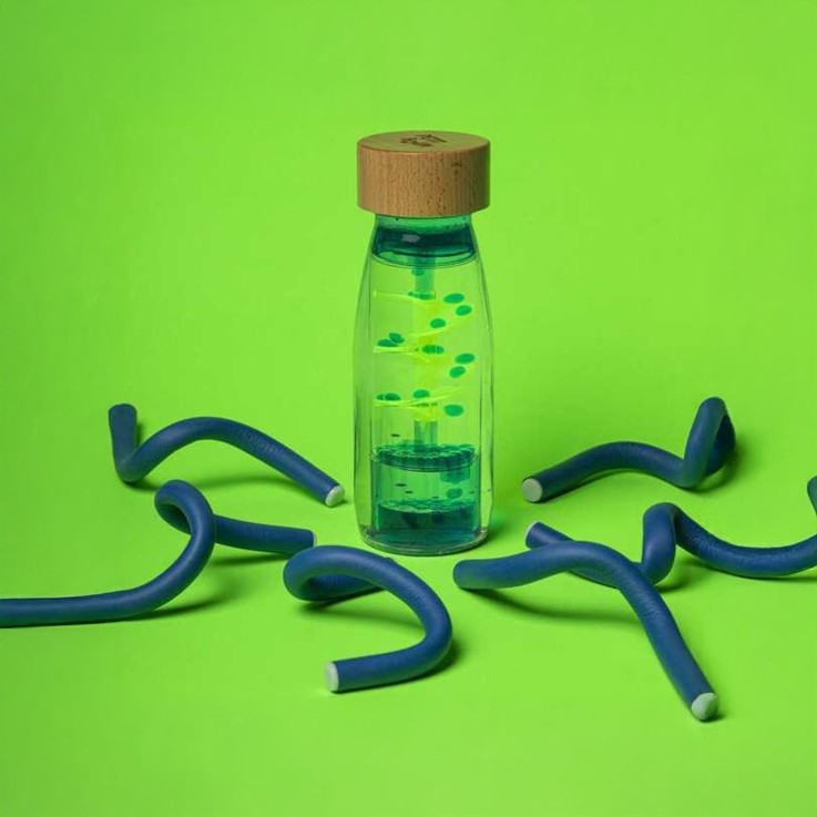 Bouteille sensorielle Move, Spirale