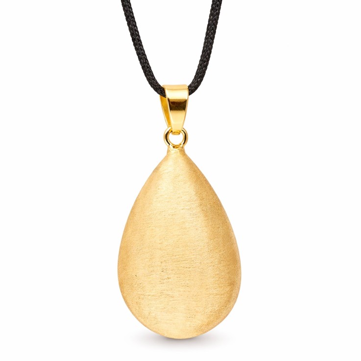 Bola de grossesse Collier, Goutte effet brossé