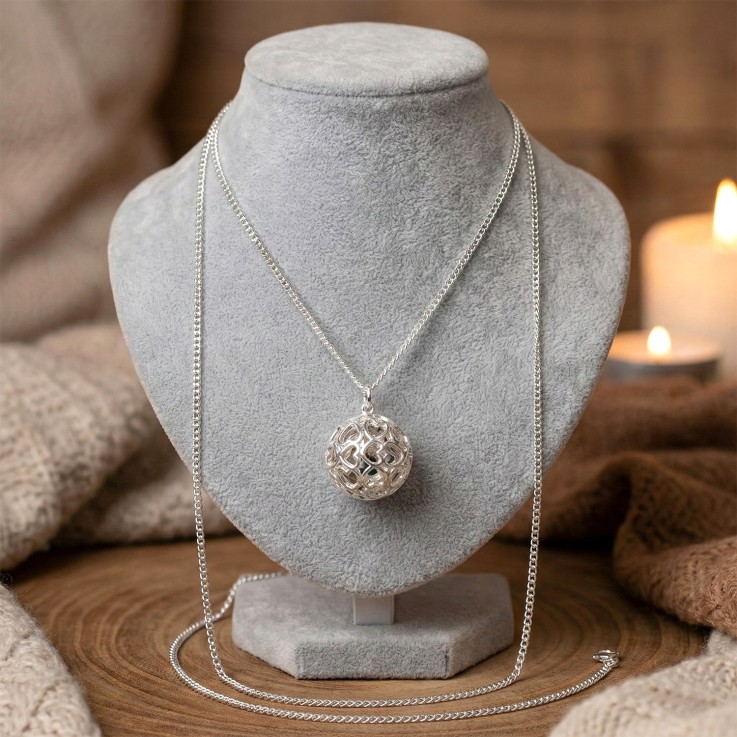 Bola de grossesse Collier, Cage de coeurs