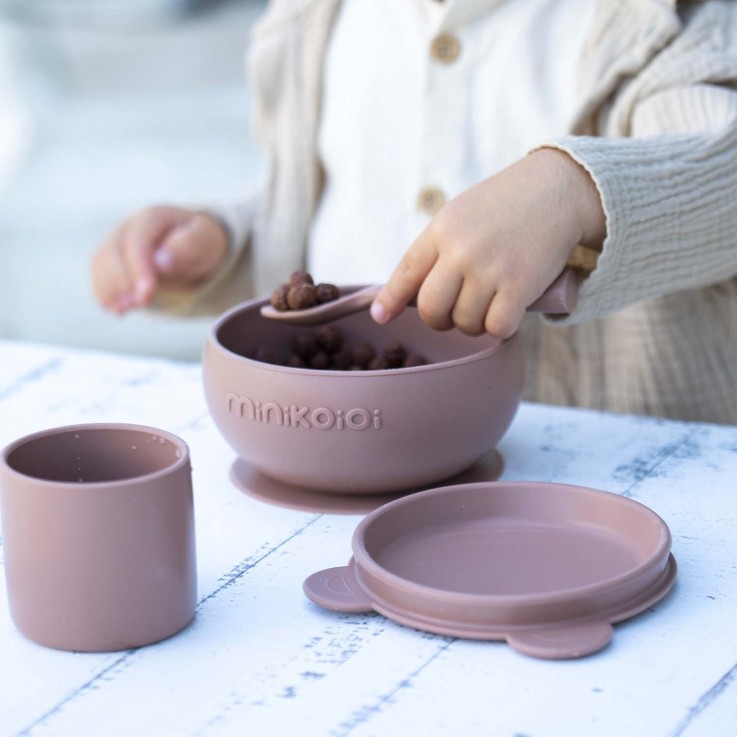 Coffret mes premiers repas, Bol Cuillère Gobelet