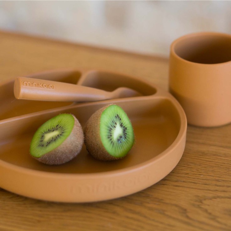 Coffret repas comme un grand, Assiette Cuillère Bavoir