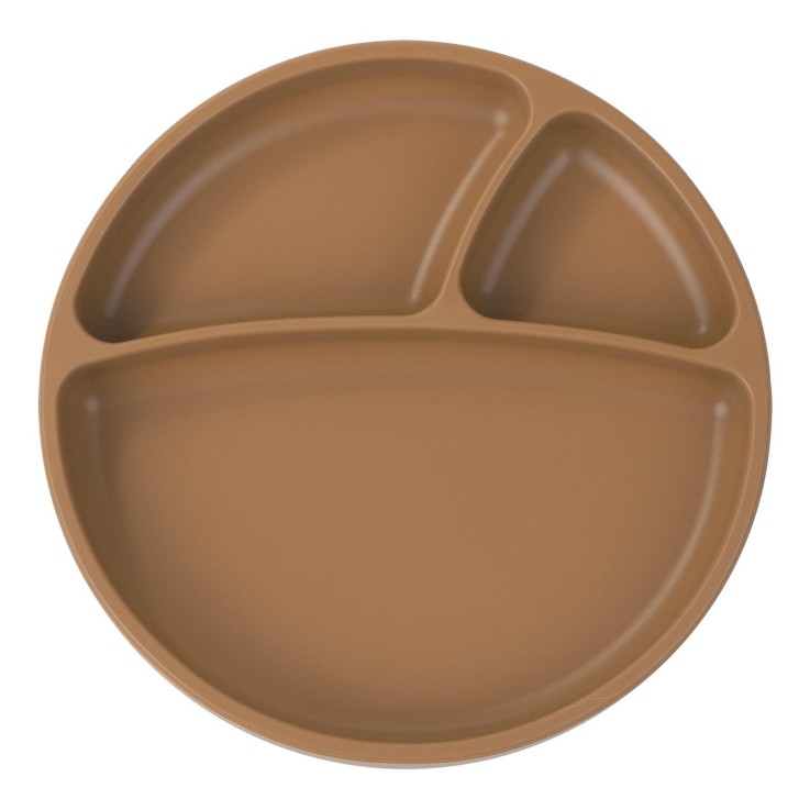 Assiette bébé à ventouse en silicone