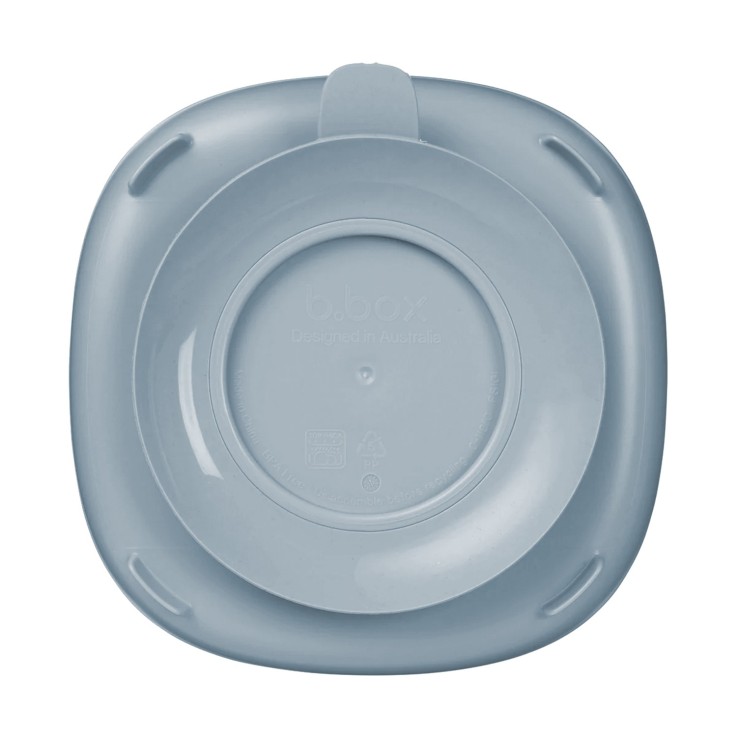Assiette à ventouse avec compartiments amovibles