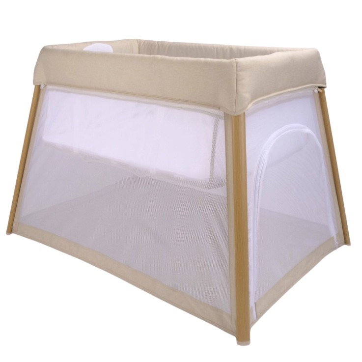 Lit parapluie bébé de voyage pliable Pure White