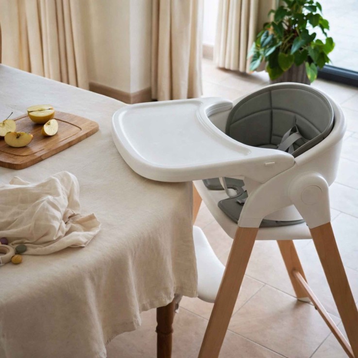Chaise haute évolutive bébé en bois Grow With Me