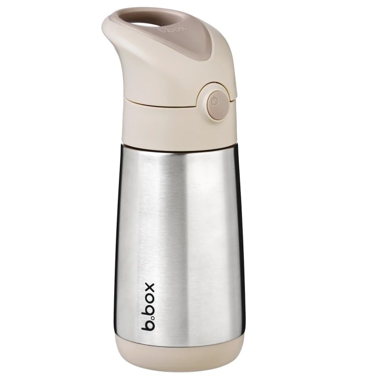 Gourde isotherme enfant en inox avec paille anti-fuite 350ml