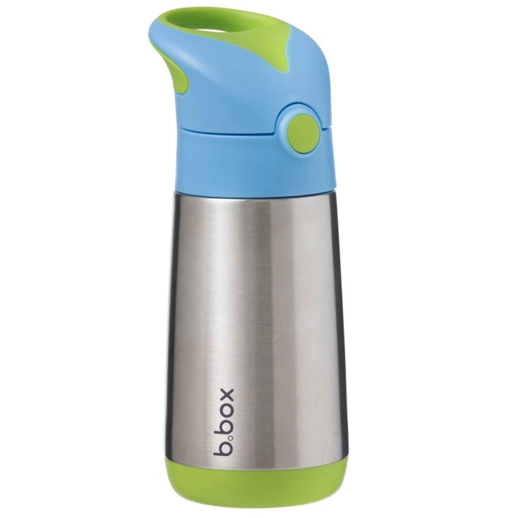 Gourde isotherme enfant en inox avec paille anti-fuite 350ml