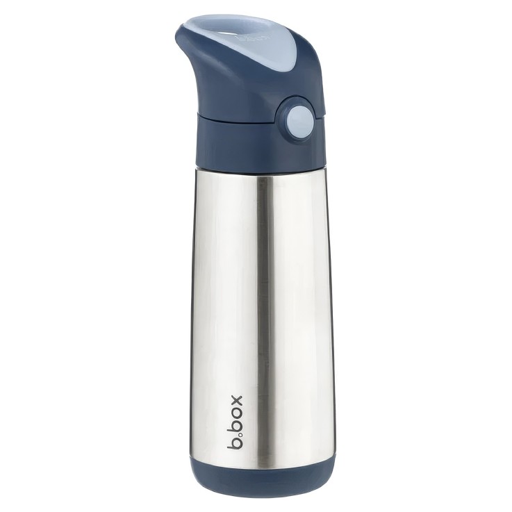 Gourde isotherme en inox avec paille 500ml