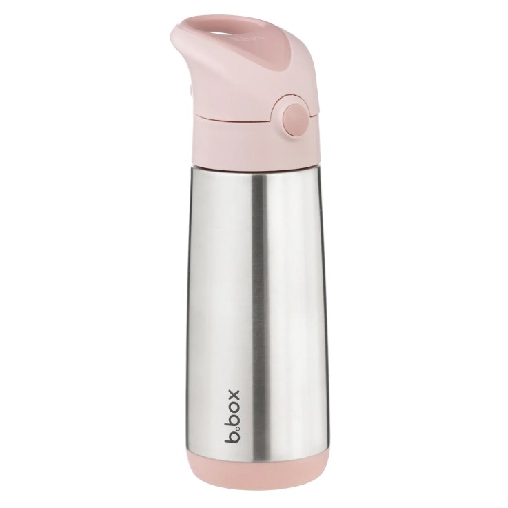 Gourde isotherme en inox avec paille 500ml