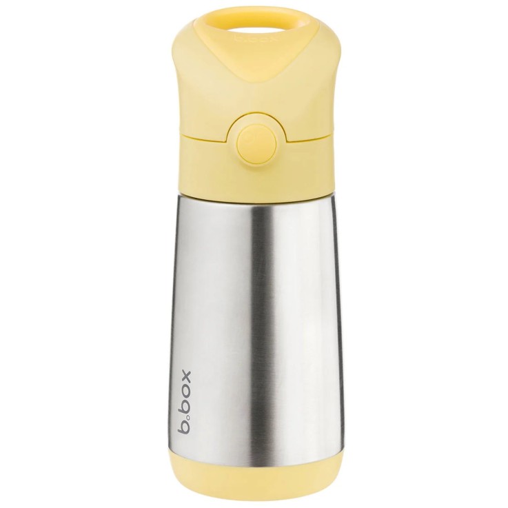 Gourde isotherme enfant en inox avec paille anti-fuite 350ml
