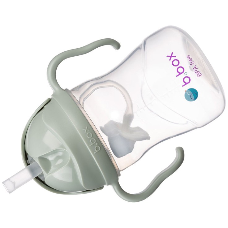 Tasse d'apprentissage bébé à paille lestée anti-fuite
