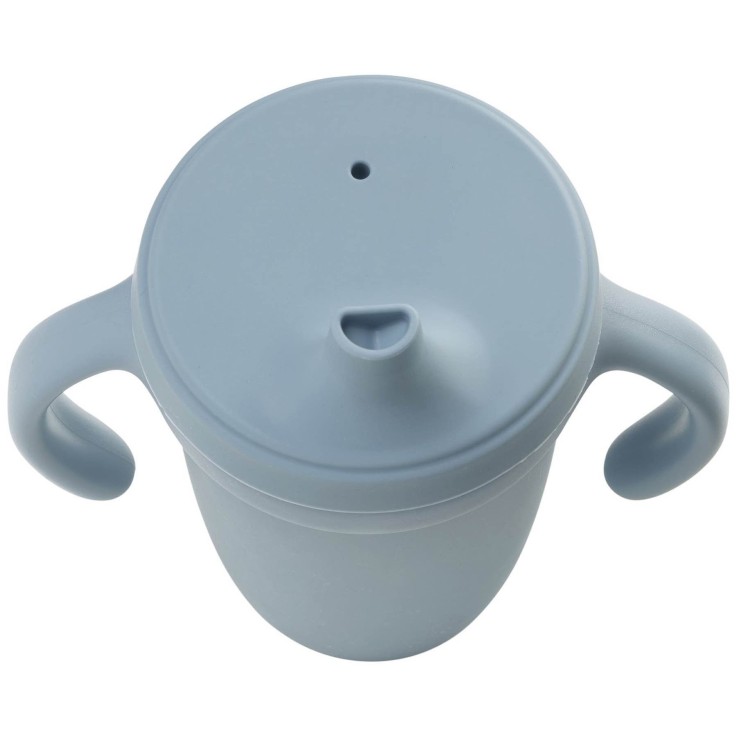 Gobelet à bec silicone bébé – tasse d'apprentissage évolutive