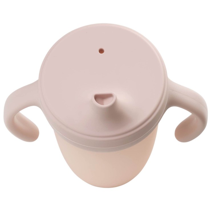 Gobelet à bec silicone bébé – tasse d'apprentissage évolutive