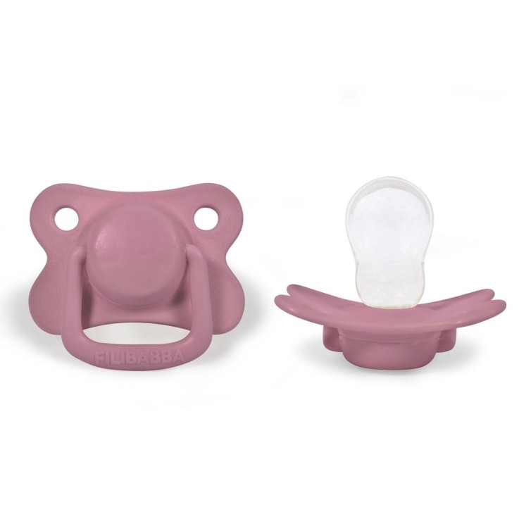 Lot de 2 sucettes anatomique en silicone 6 mois et +