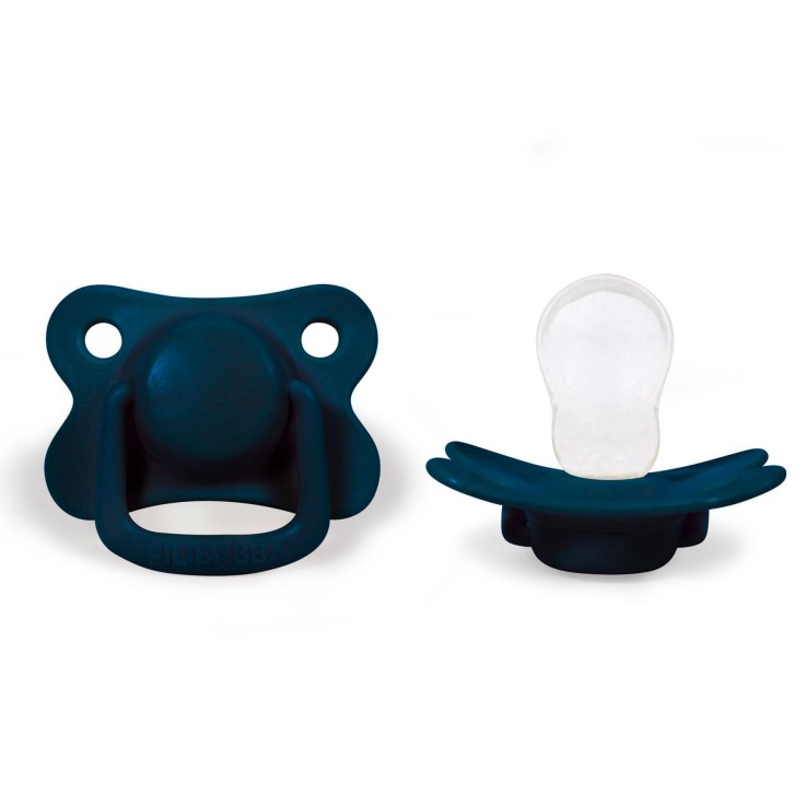 Lot de 2 sucettes anatomique en silicone 6 mois et +