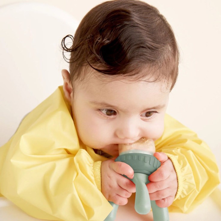 Grignoteuse bébé avec embout silicone