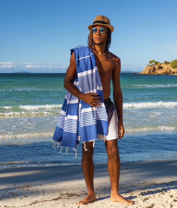 Fouta serviette plage anti...