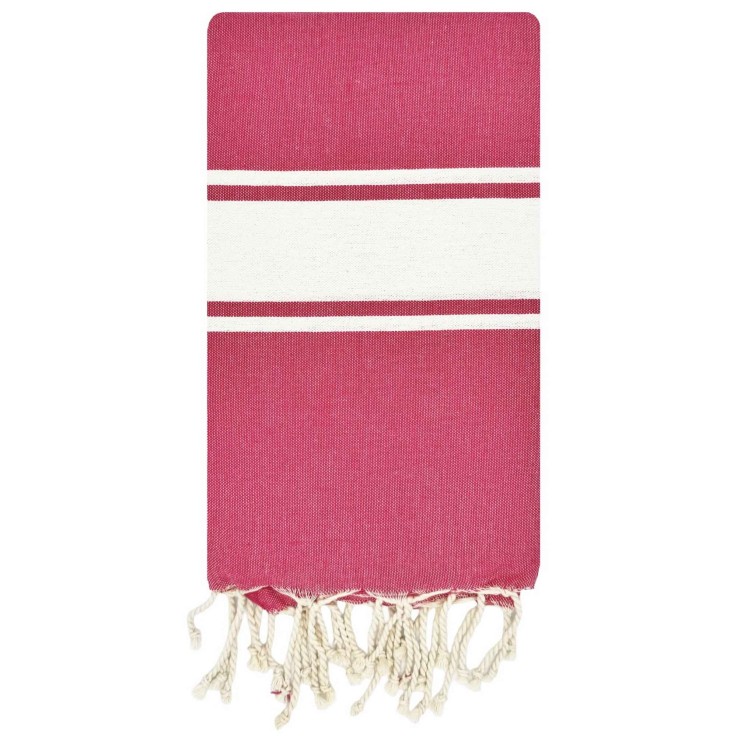 Fouta serviette plage anti sable coton recyclé 1x2 m Koh Lipe