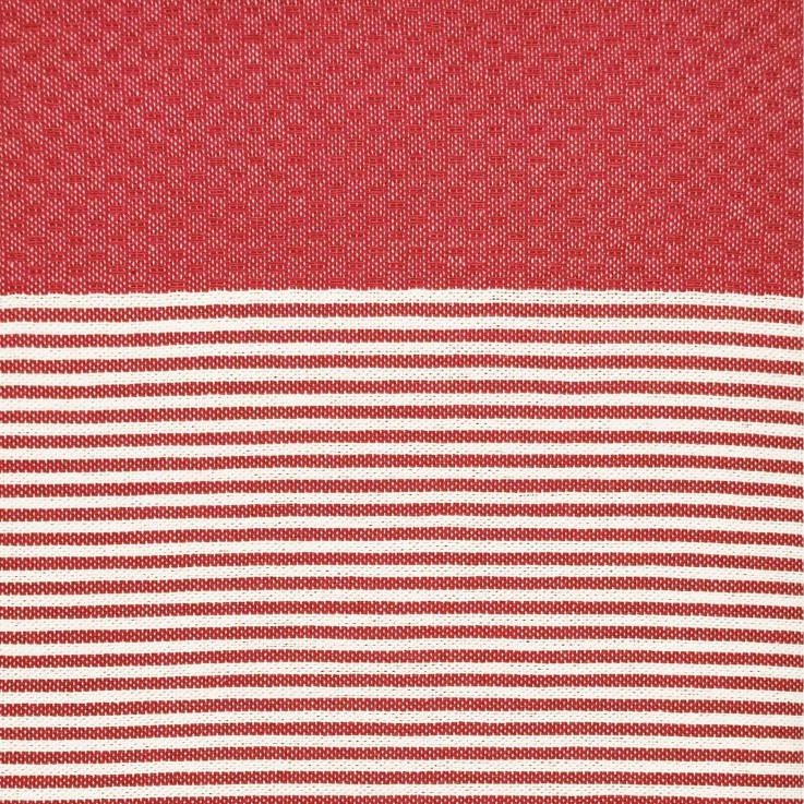 Fouta serviette plage nid d'abeille coton recyclé 1x2 m Seychelles