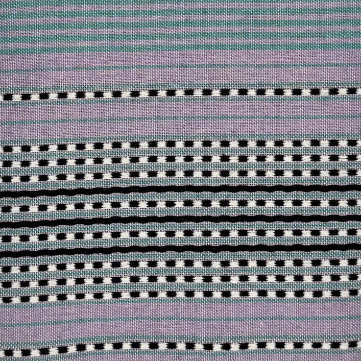 Fouta tunisienne traditionnelle en coton recyclé 1x2 m Bora Bora