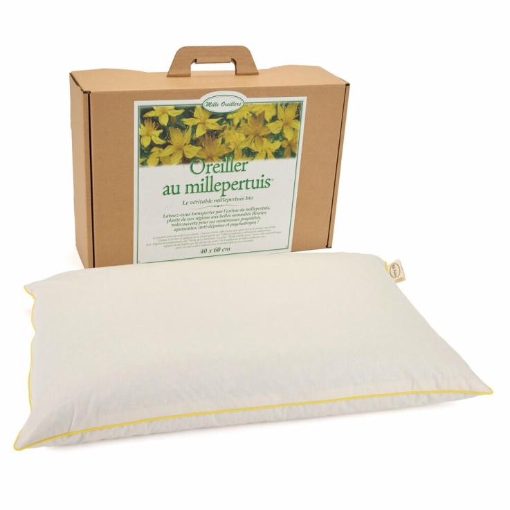 Oreiller Millepertuis bio 40 x 60cm