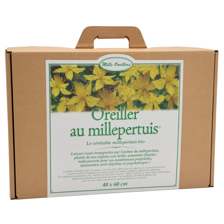 Oreiller Millepertuis bio 40 x 60cm