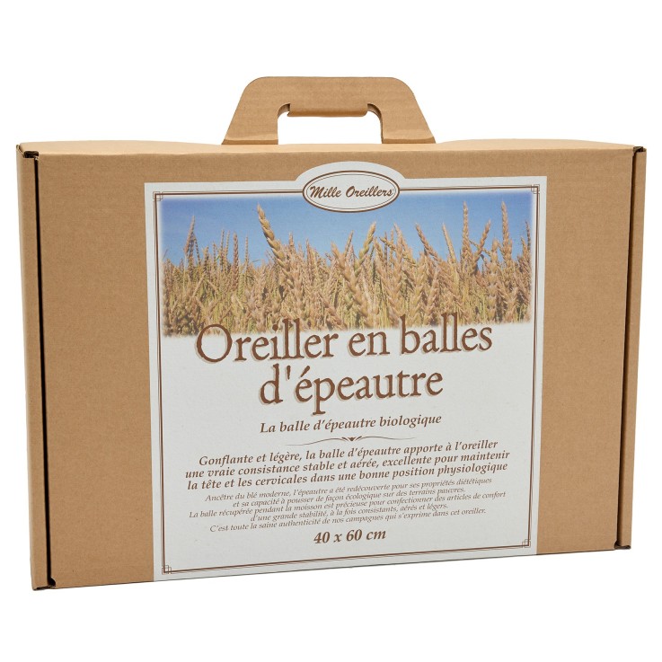 Oreiller Grand Epeautre bio 40 x 60 cm