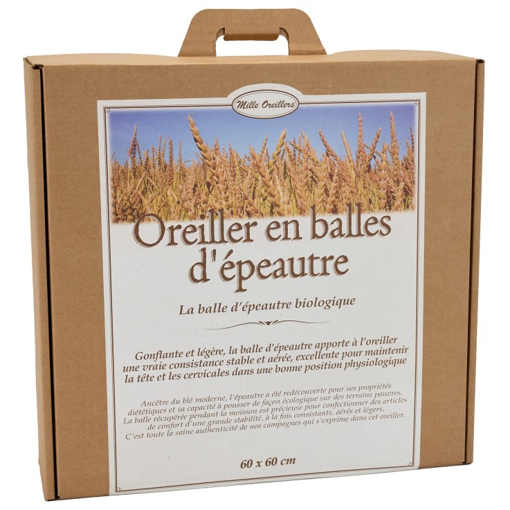 Oreiller Grand Epeautre bio 60 x 60 cm