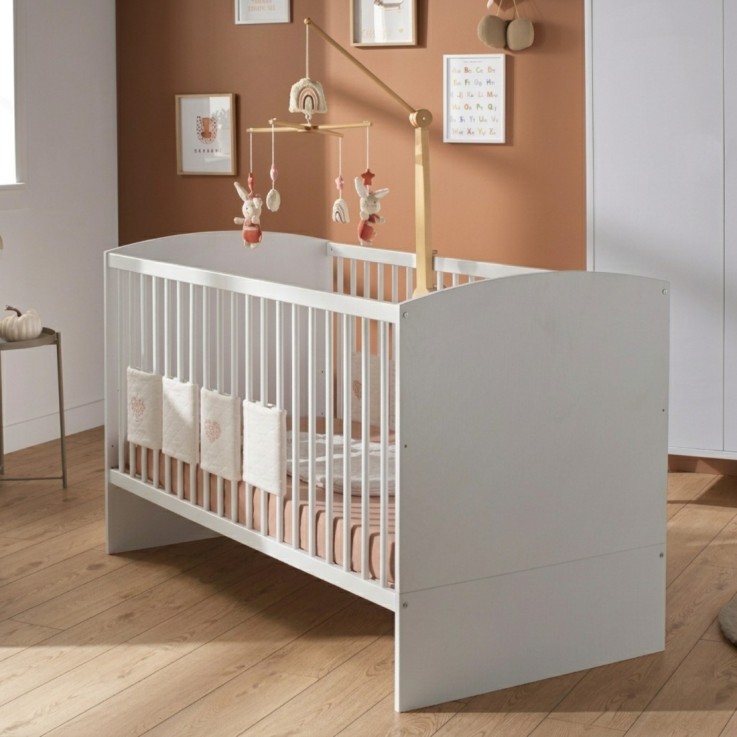 Lit bébé évolutif 70x140 - Little Big Bed - têtes de lit panneaux