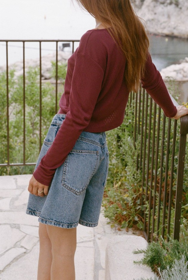 Short en jean Ambre Coton Bio