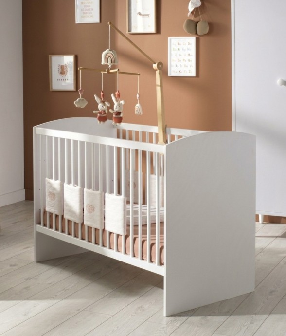 Lit bébé 60x120 - têtes de...