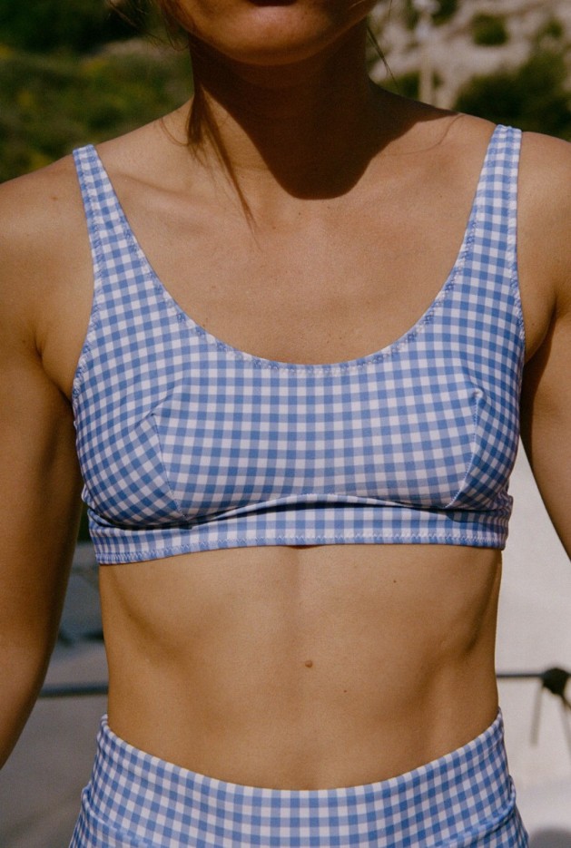 Brassière Mini Me vichy Fibres Recyclées