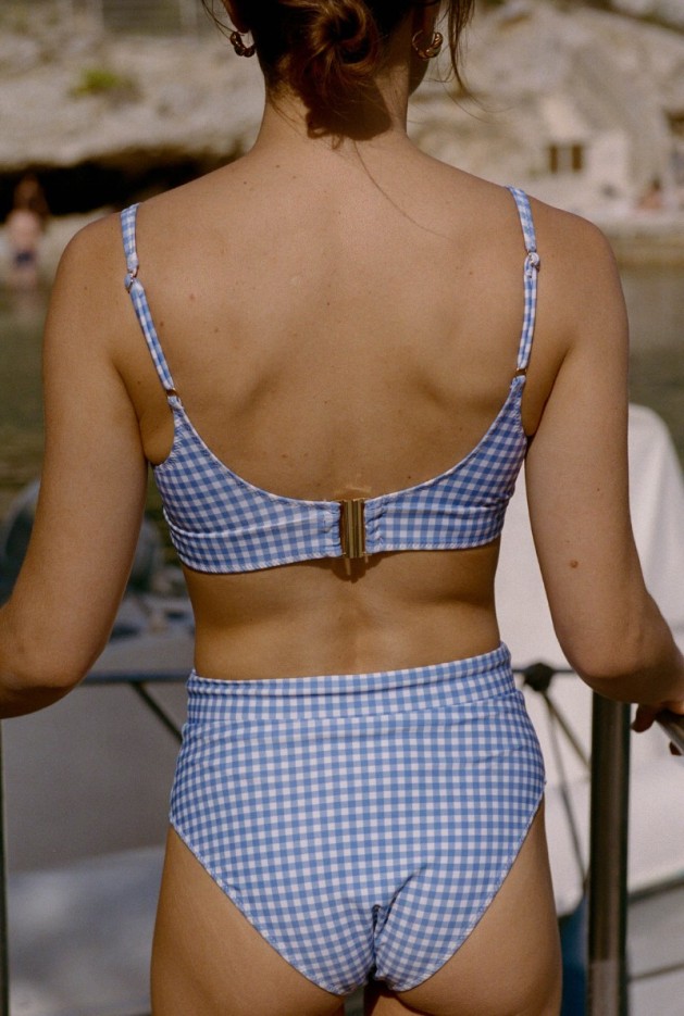 Brassière Mini Me vichy Fibres Recyclées
