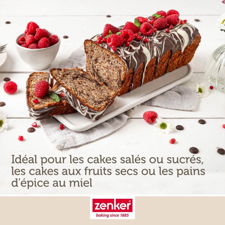 Moule à cake 35 x 11,5 x 7 cm Zenker PerfectBack+