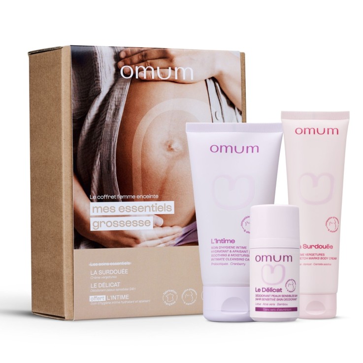 Coffret cadeau Mes Essentiels grossesse kit femme enceinte et future maman