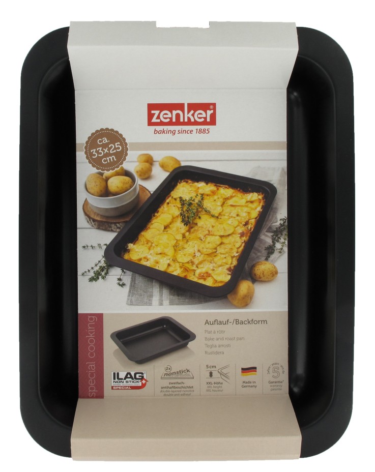 Ensemble de 2 Plats à four 33 x 25 cm Zenker Spécial Cooking