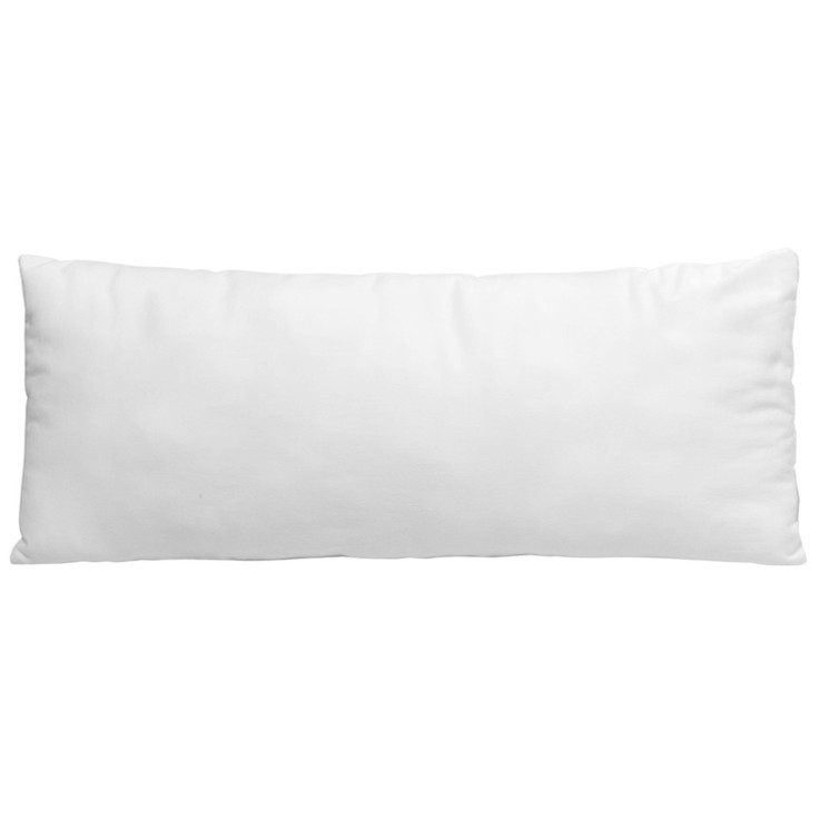 Oreiller traversin plat moelleux pour enfant en satin de coton