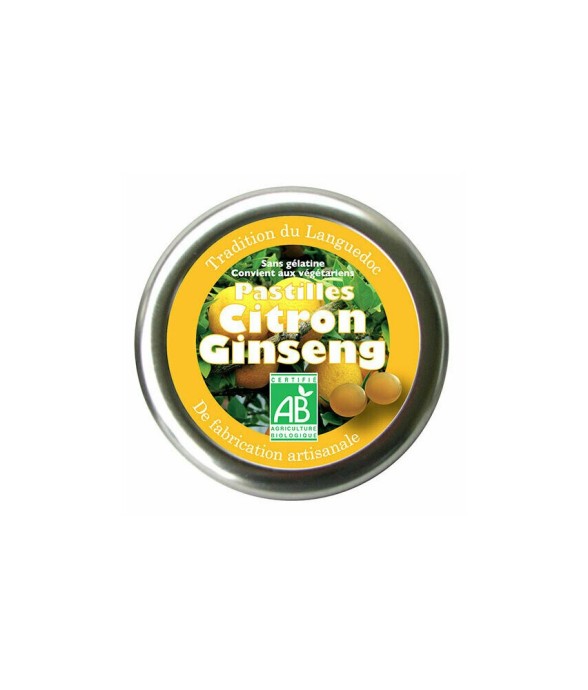 Pastilles bio Citron...