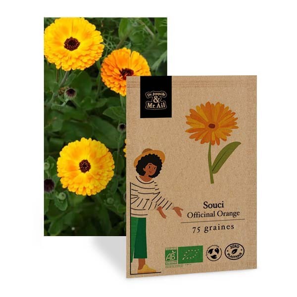 Mélange de graines bio - Les fleurs comestibles