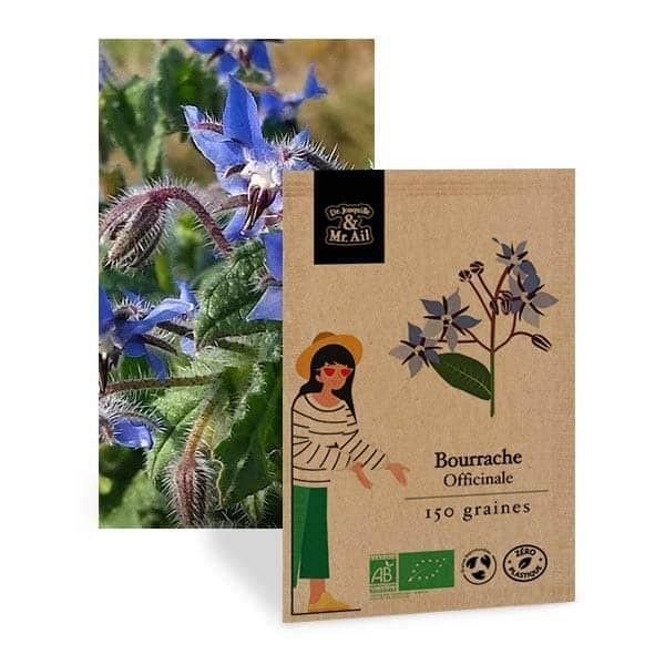 Mélange de graines bio - Les fleurs comestibles