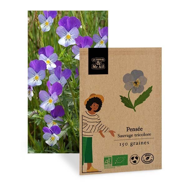 Mélange de graines bio - Les fleurs comestibles