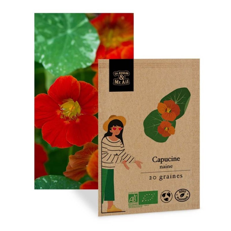 Mélange de graines bio - Les fleurs de balcon